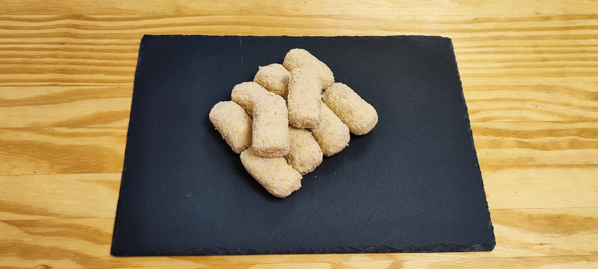 Croquetas de pollo con jamón